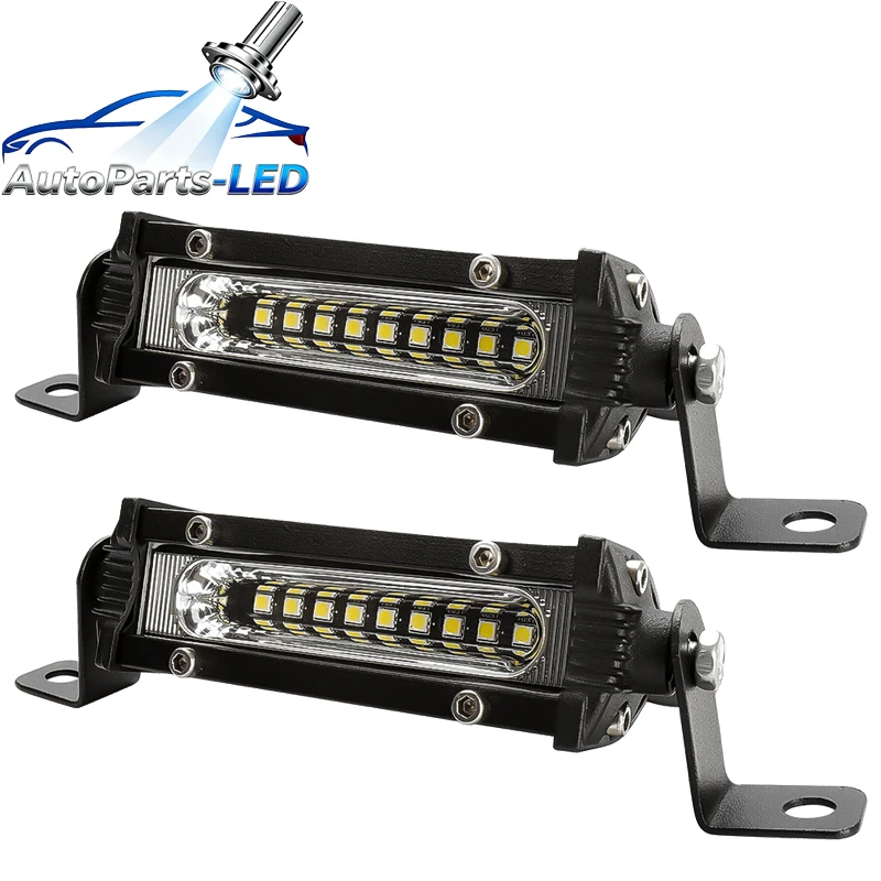 

4pcs Mini Driving Light Led Bar 9LED Work Light Drving Fog Light for Jeep 4x4 ATV 4WD White 12V