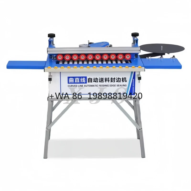 Furniture Wood Bending Equipment Encapadora De Canto for PVC Wood Based Panels PVC Melamine Edgebander Machine