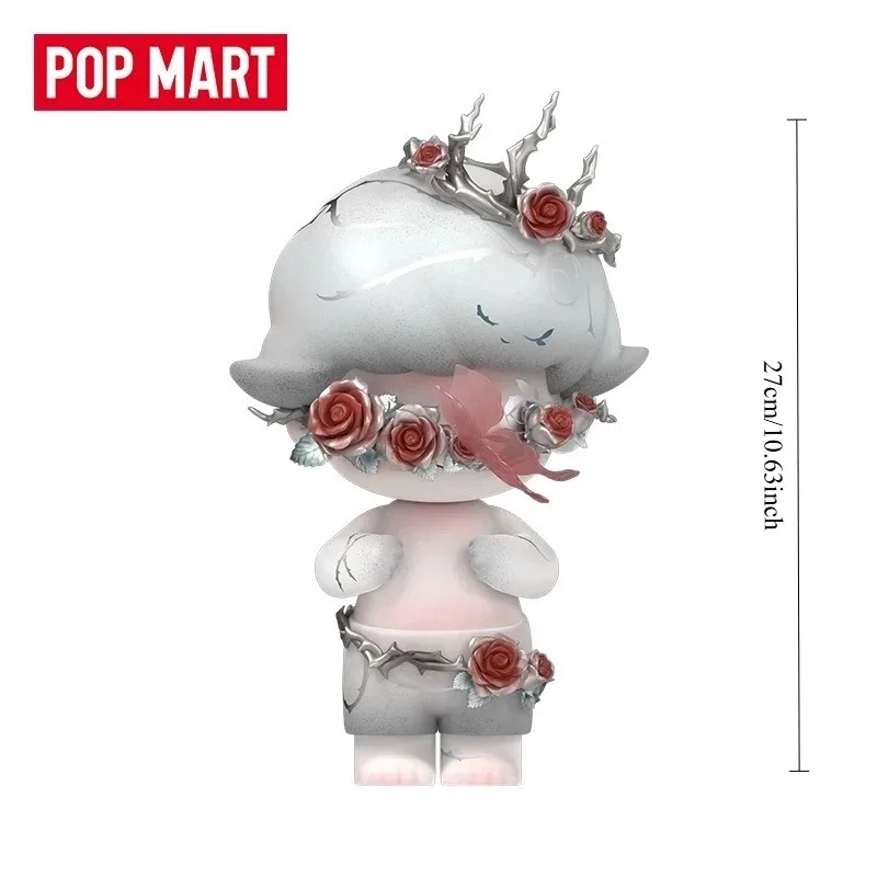 

POPMART MEGA JUST DIMOO 400% серия Thorn Figurehead кукла или коллекция экшн-фигурок, декоративный предмет, трендовые рождественские игрушки