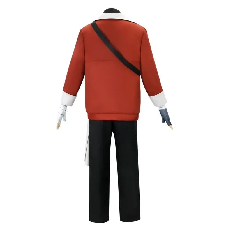 Friar Beyond Journey's End Stark Cosplay Kostuum Pruik Jas Handschoenen Uniform Pak Halloween Party voor Volwassen Mannen Rollenspel Outfits