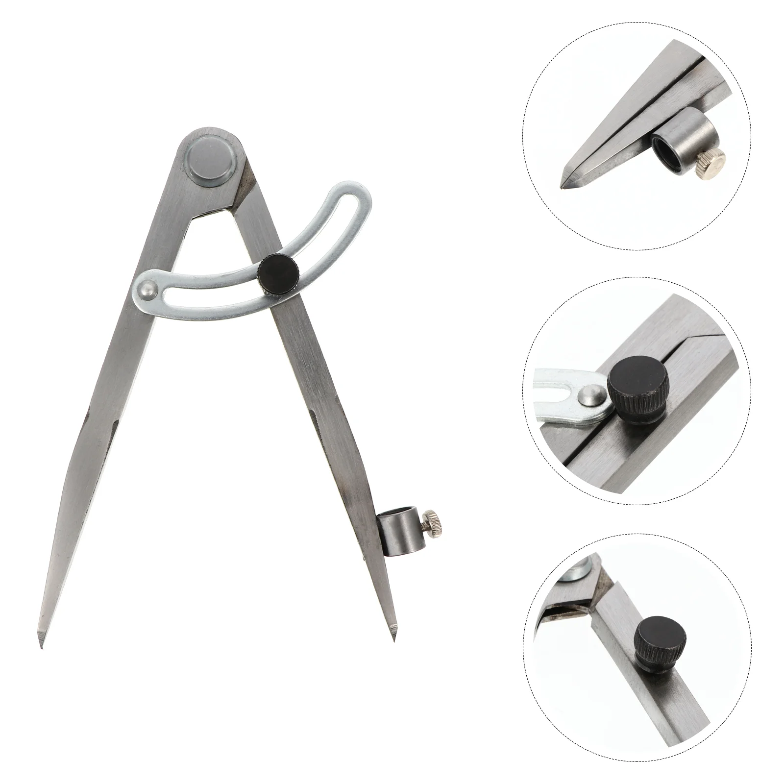 

Compasses for Drawing Tool Divider Metal Marking Portable Scribing Gauge Rotary Sewing Handmade Gadget Craft Crafts