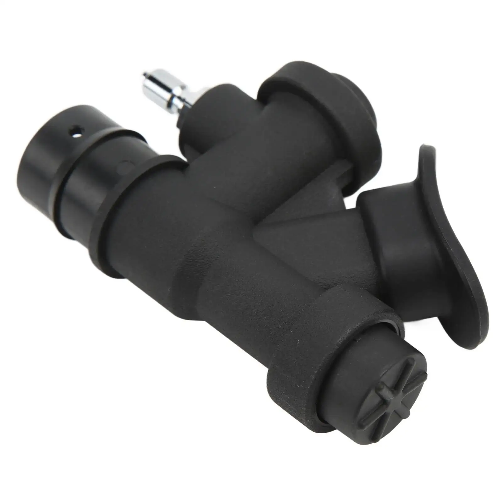 Diving BCD Power Inflator with 45° Angled Mouthpiece & K-Valve Relief for 1” Hose - Universal Compatibility