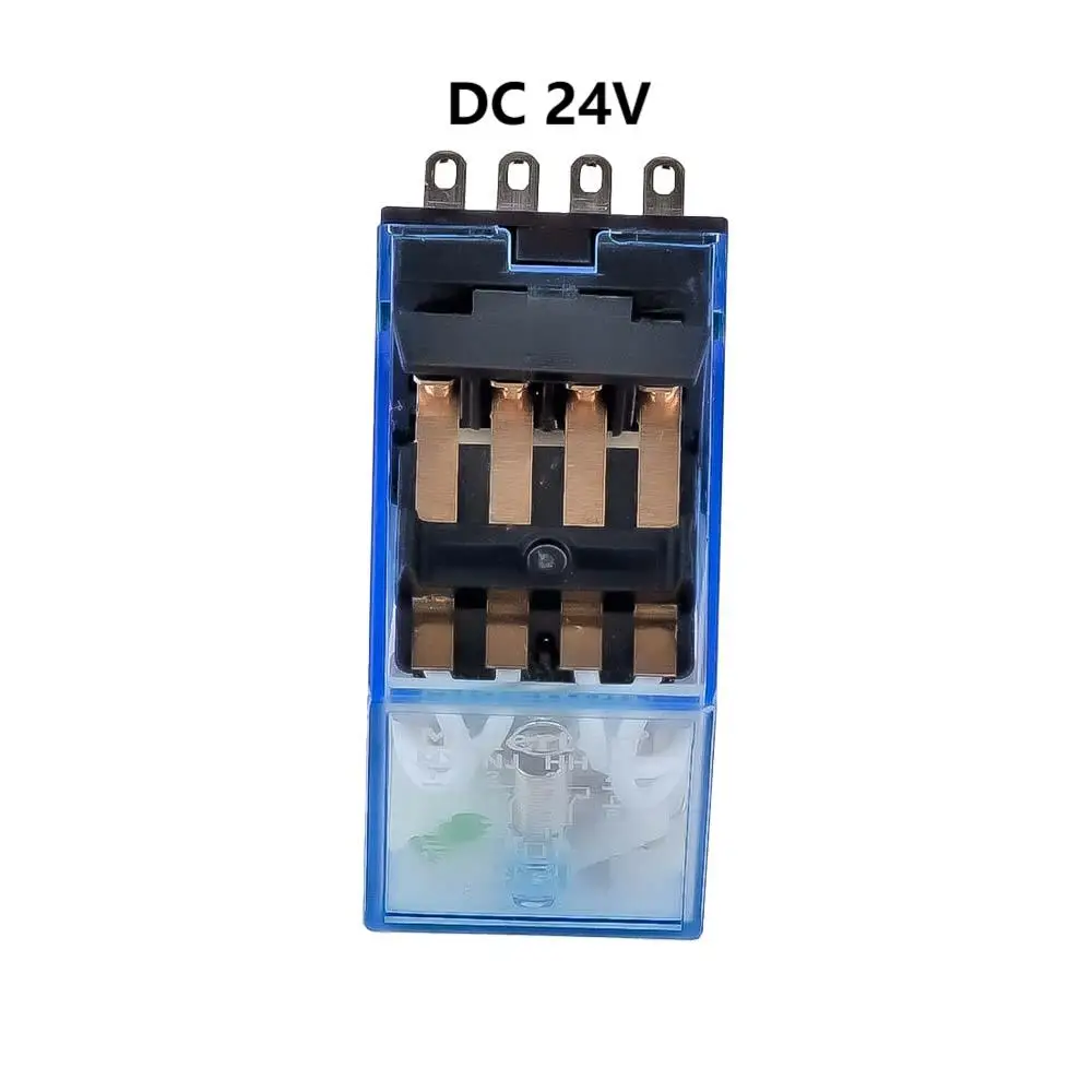 Relé de alimentação da bobina eletrônica, Mini Módulo de Relé Eletromagnético, Base Soquete, MY4NJ, AC 220V, 110V, DC 12V, 24V, 14PIN