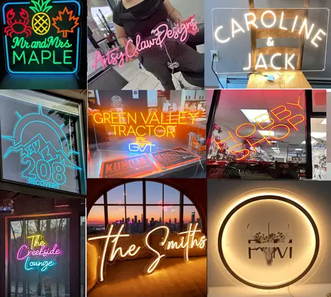 맞춤형 네온사인 개인용 조광 가능 LED 조명 가족 생일 바 결혼식 파티 회사 비즈니스 로고 네온사인 야간 조명