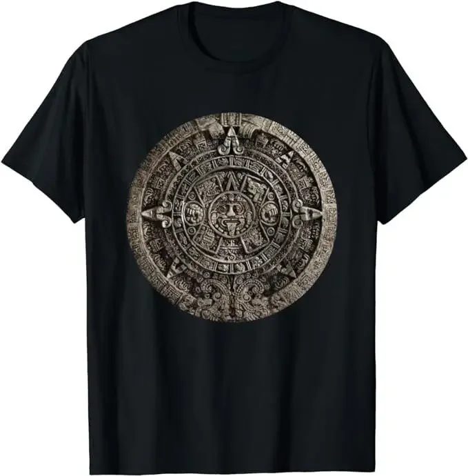 NEW LIMITED Aztec or Mayan Calendar Maya Men Women Kids T-Shirt Size S-5XL