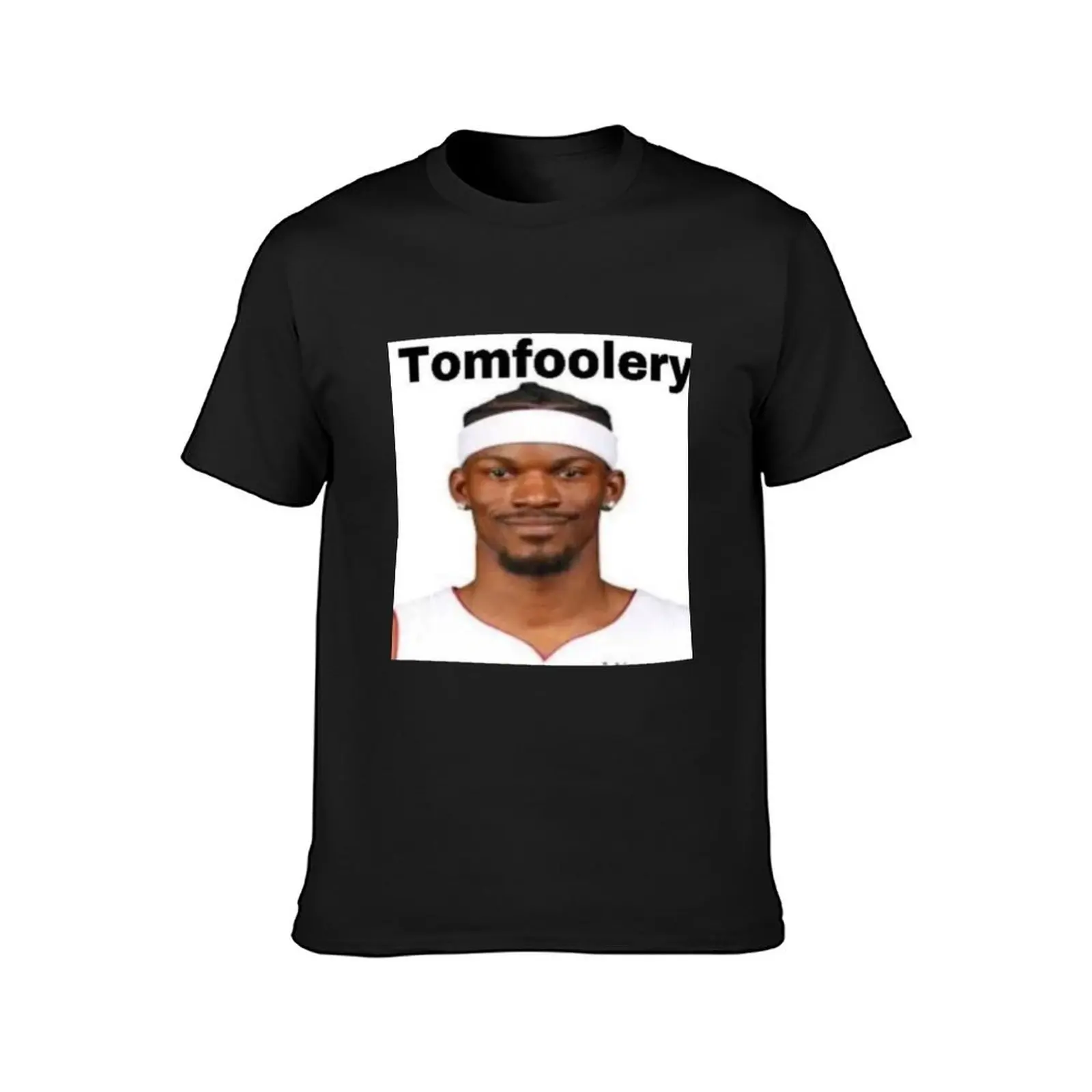 Tomfolery (Jimmy Butler) メンズTシャツ、ホワイト、ヘビーウェイト、メンズ用