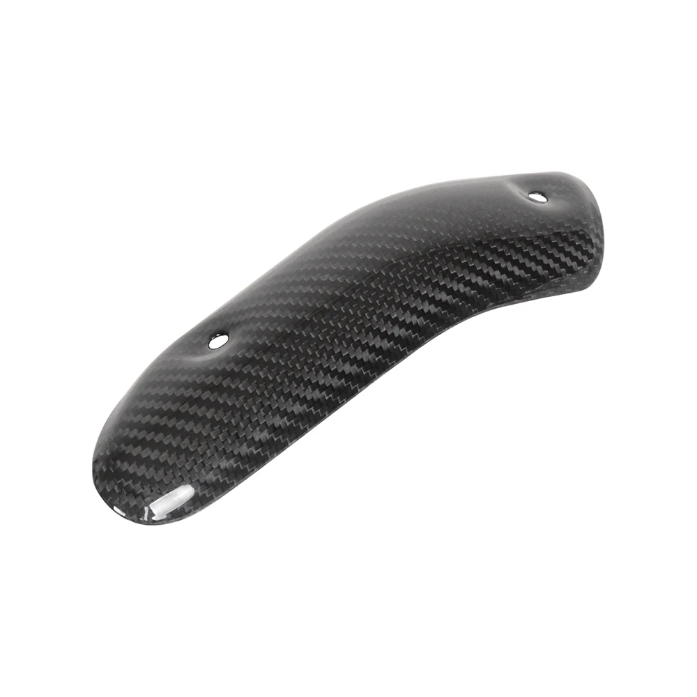 For DUCATI 749 999 2003 2004 2005 2006 100% Carbon Fiber Exhaust Cover Motorcycle Muffler Heat Shield Pipe Guard Fairing