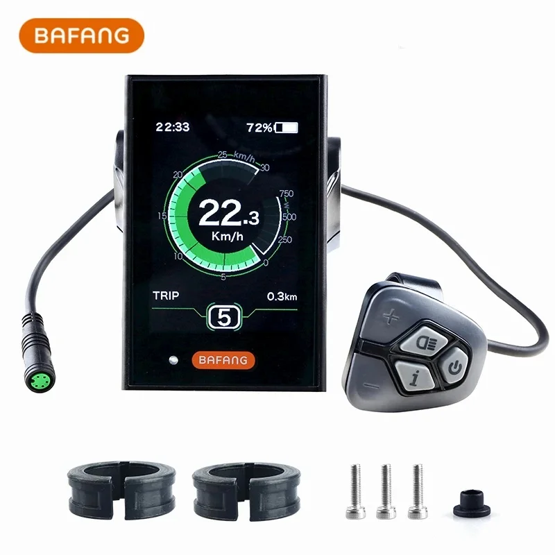 NUR BAFANG LCD DPC18 UART-Protokollanzeige für Bafang Mittelmotor BBS01B BBS02B BBSHD M620 G510 M400 G330 36V 48V 52V Rundstecker – Detail 8
