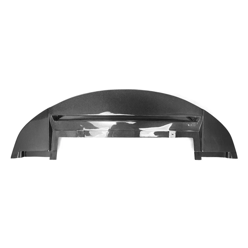 For Model X 2016-2020 R Style Real Carbon Fiber Front Bumper Lip