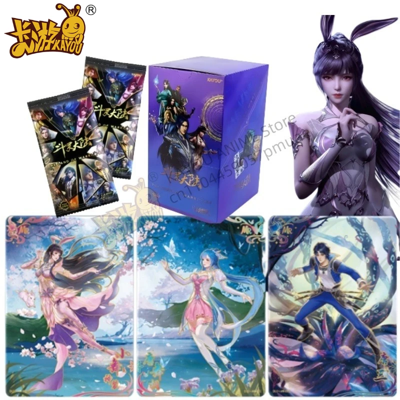 

KAYOU Soul Land Series Коллекционная карта аниме Eternal Edition 1, оригинальная коробка, подлинная коллекционная карта периферийных устройств аниме, подарок