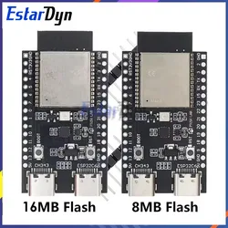 Estardyn ESP32-C6 ESP32 WiFi+Bluetooth Internet Of Things Dual Type-C Development Board ESP 32 Core Board ESP32-C6-DevKit C N4R2