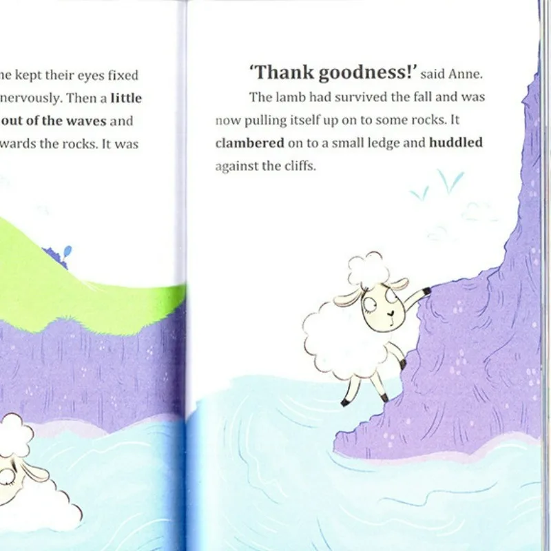 9 Books/Set Enid Blyton The Famous Five Adventures Collection Children English Picture Book Detective Stories Libros Livros