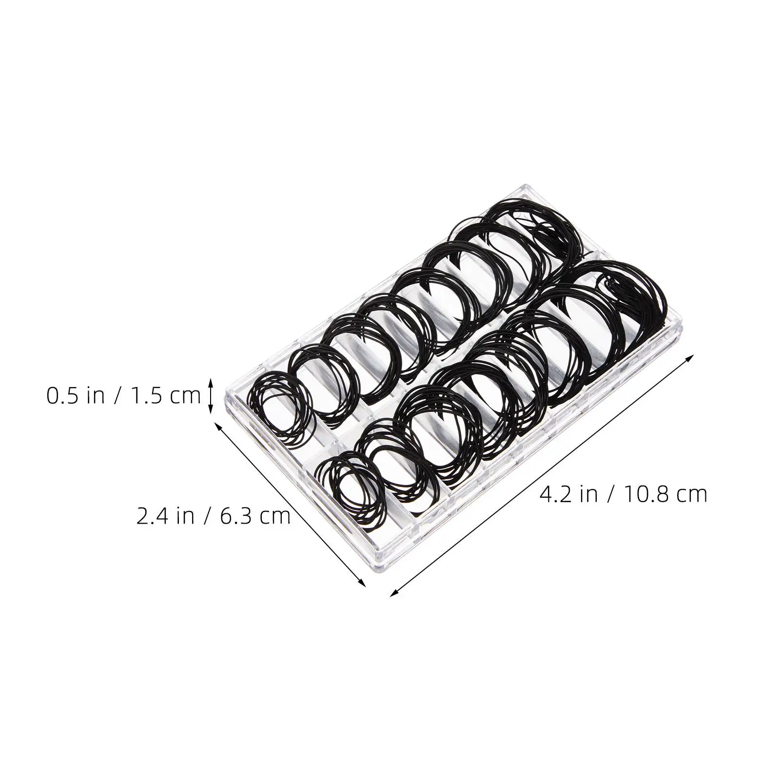 2 Boxes Watch Case Back Seal O Ring Rubber Gaskets 0.5mm 0.6mm Waterproof Dustproof Watch Repair Accessories Gaskets for Watches
