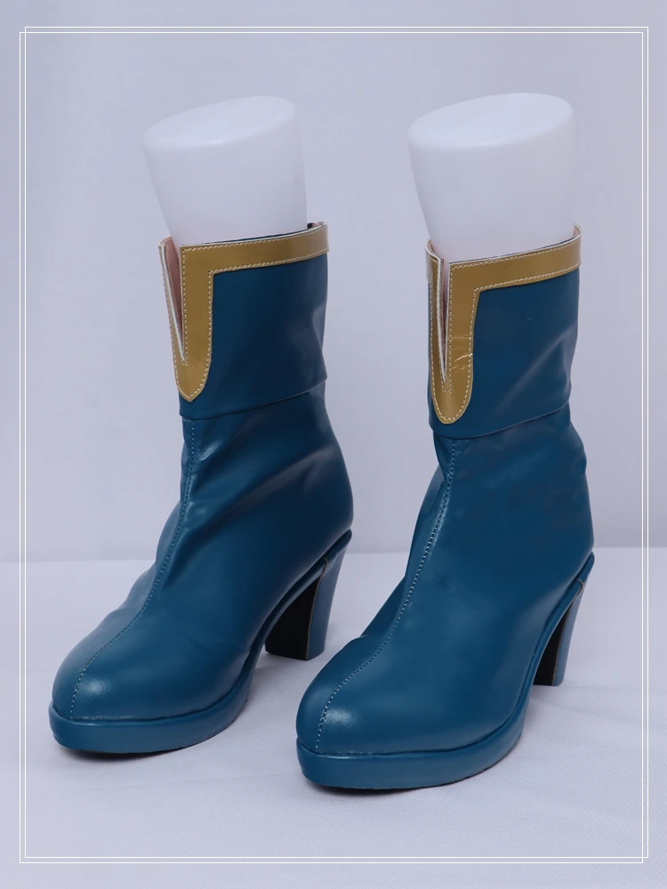 Anime Puella Magi Miki Sayaka cosplay zapatos azul Miki Sayaka juego de rol botas disfraces
