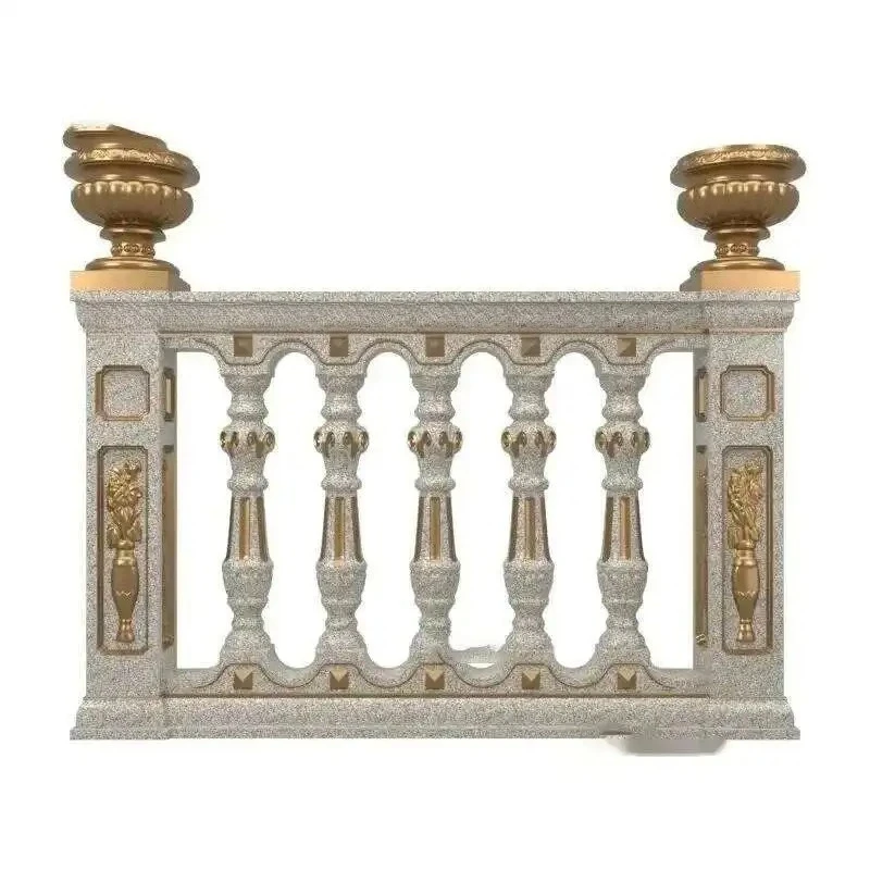 

ABS Plastic Mould Railing Roman Pillar Column Mold Concrete Baluster Molds Home Ornament Garden Decoration European Garden Fence