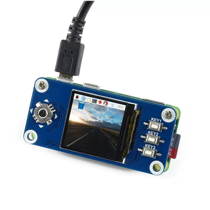 Display LCD IPS da 1.3 pollici schermo interfaccia SPI scheda di espansione 240x240 pixel compatibile con Raspberry Pi 5/4B/3B +/Zero