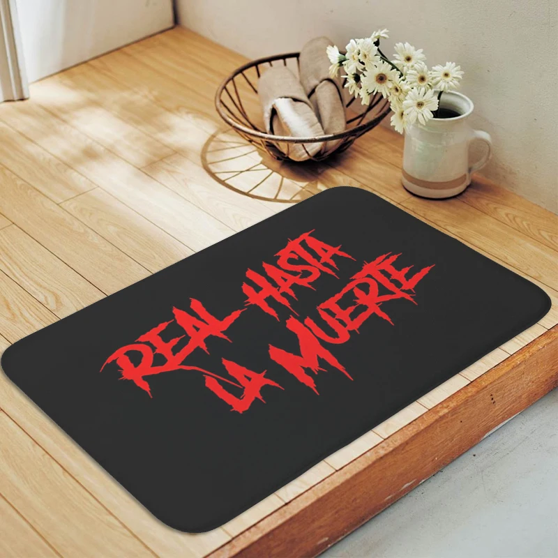 

Doormat Entrance Door A-Anuel AA Hallway Porch Foot Mat Non-slip Carpet Entrance of House Bedroom Rug Interior Home Decor Items