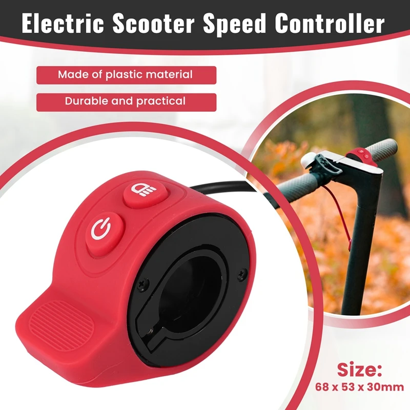 Acelerador de bicicleta para patinete eléctrico, interruptor de controlador de velocidad HX X6 X7 X8, accesorios para bicicleta eléctrica