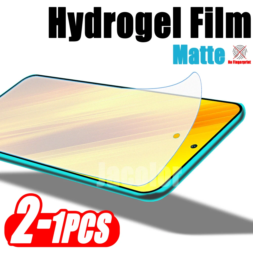 Matte Hydrogel Screen Protector for Xiaomi Poco X3