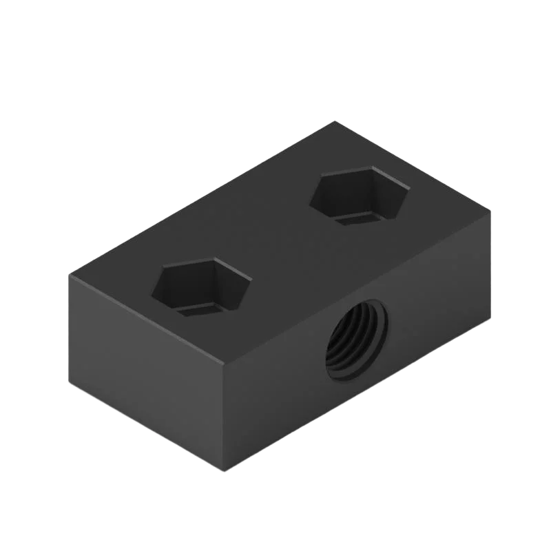 OpenBuilds T8 8mm Metric Acme Lead Screw Nut Block Pitch 1mm 2mm Lead 1mm 2mm 4mm 8mm 10mm 12mm 14mm 16mm