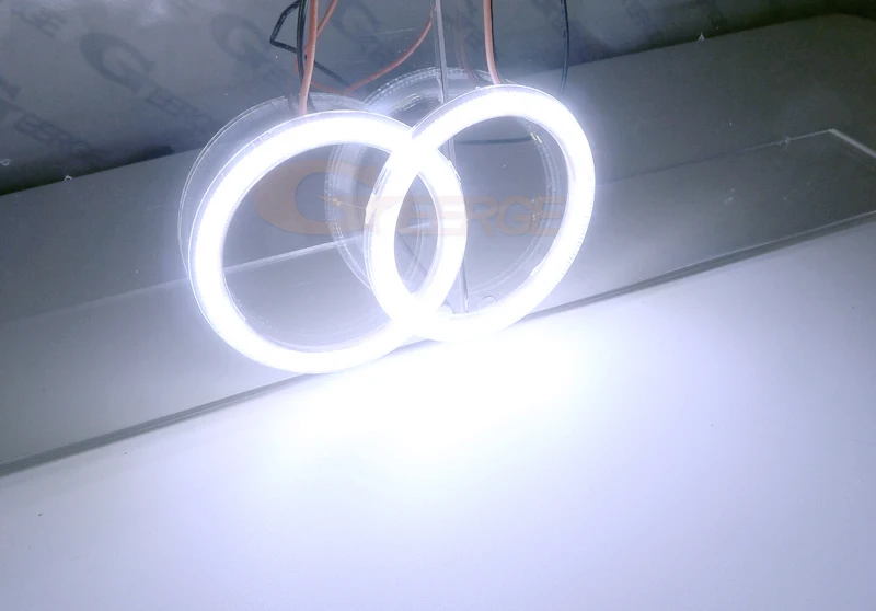 لفورد مونديو Mk5 V فيوجن 2013 2014 2015 2016 ممتاز الترا برايت COB Led عيون الملاك عدة خواتم هالة