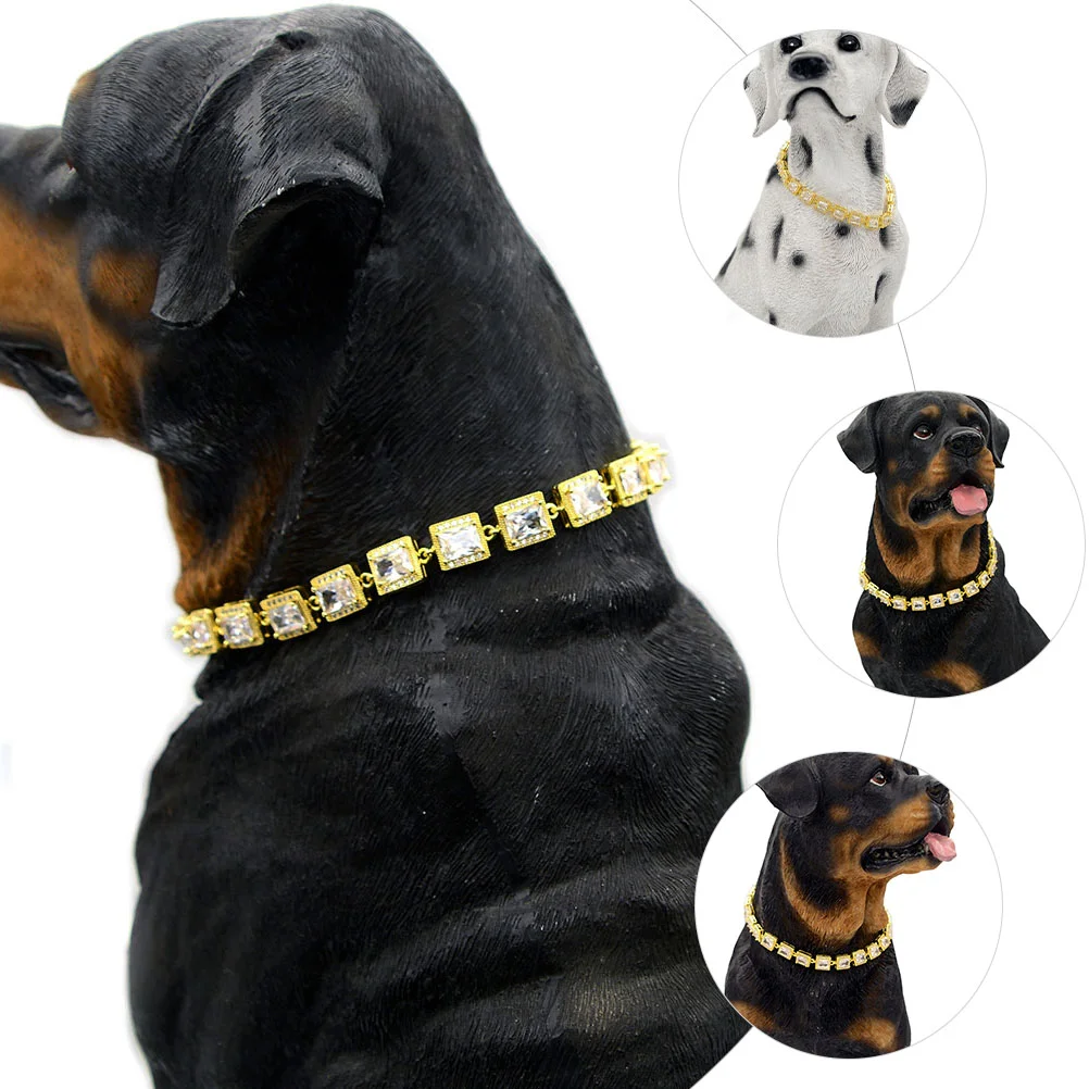 

Exquisite Dog Chain Fashionable Dog Neck Chain Stylish Pet Chain Decorative Neck Chain light chain pull extender