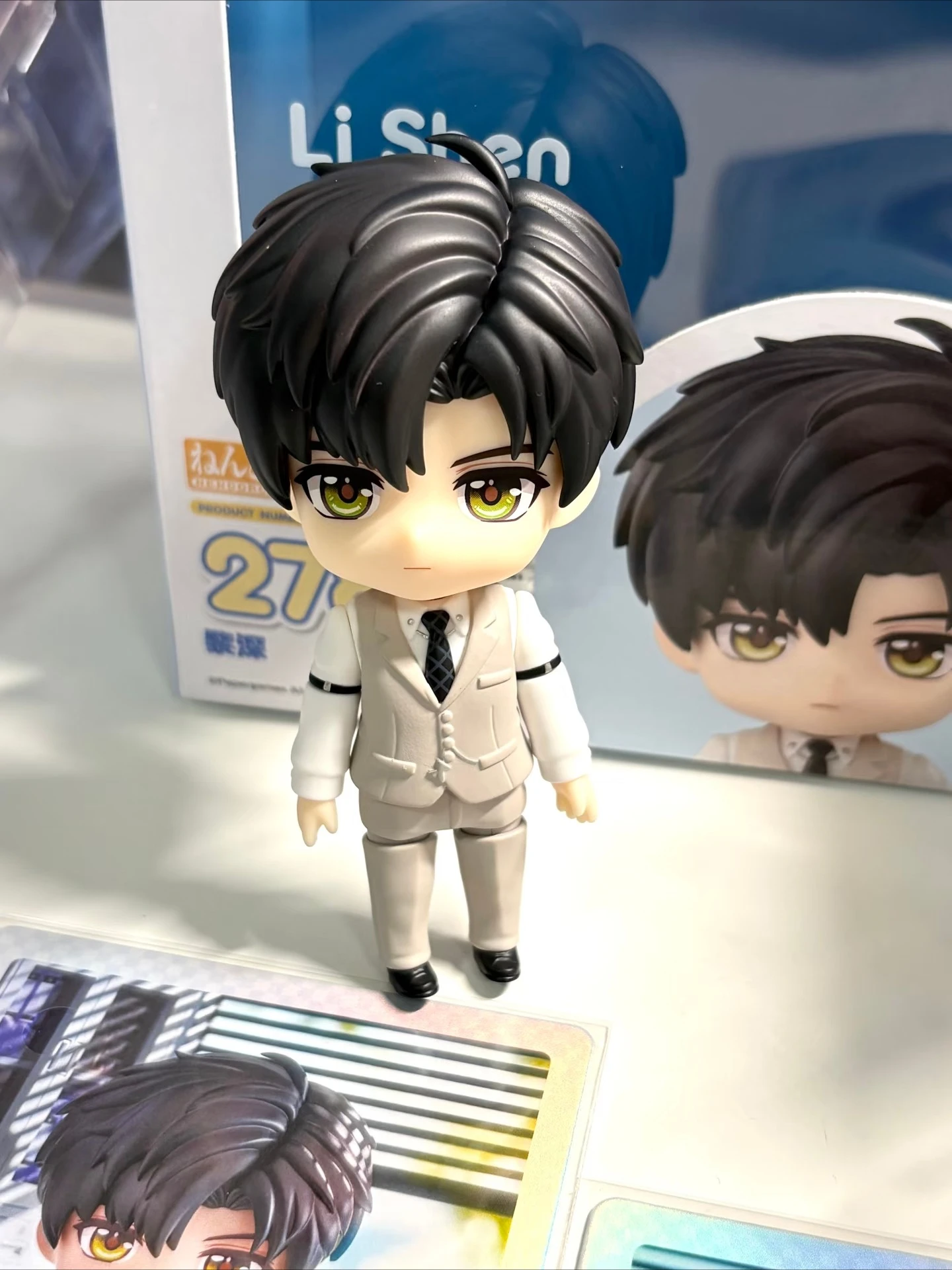 In Stock [Official Merchandise] Game Anime Love and Deepspace Cosplay Zayne GSC Chibi Figure Figurine Desktop Ornament 5
