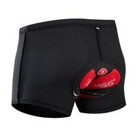 WOSAWE Men's Cycling Shorts Breathable Mesh Cycling Underpant Gel Pad Shockproof MTB Bike Shorts Man Shorts Underwear
