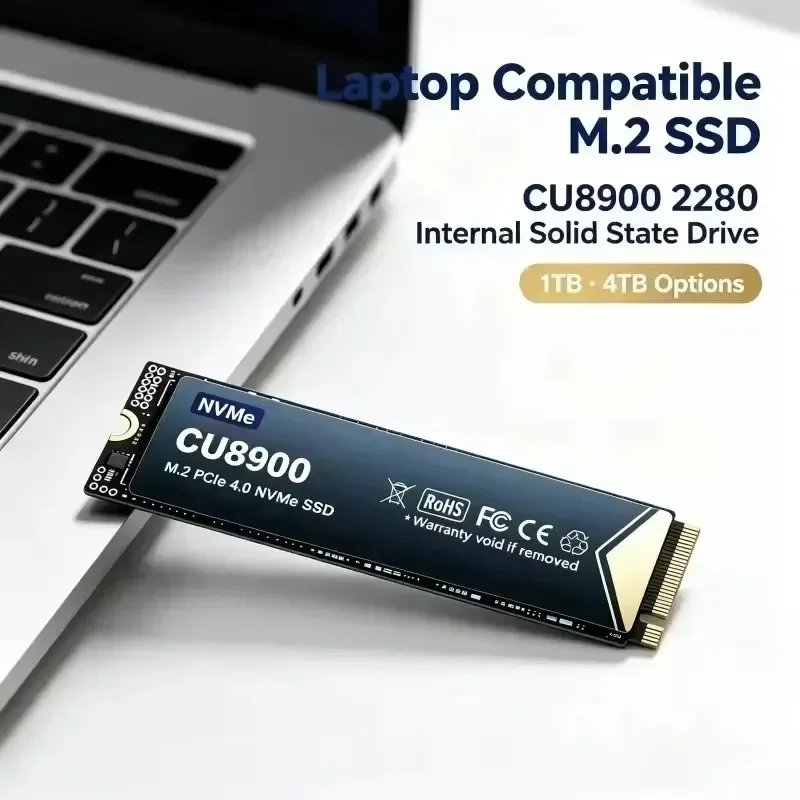 CU8900 M.2 SSD  2TB 4TB PCIe4.0x4 NVMe M.2 2280 SSD Disk Internal Solid State Drive for Desktop Laptop