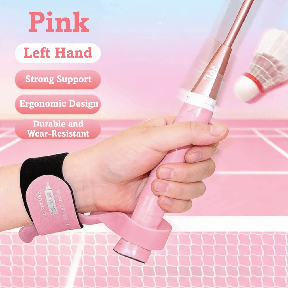 Strong Support Badminton Wrist Support Soft Wrap Easy to Wrap Posture Correct Holder Stabilizes Wrist Badminton Stable Swing