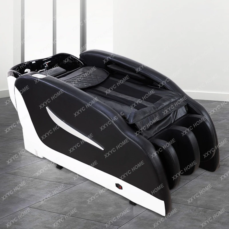 

Spa Hairdresser Salon Washbasin Chairs Beauty Customer Men's Shaving Chair Hair Machine Hairdressing Seats Stretcher Massage Bed