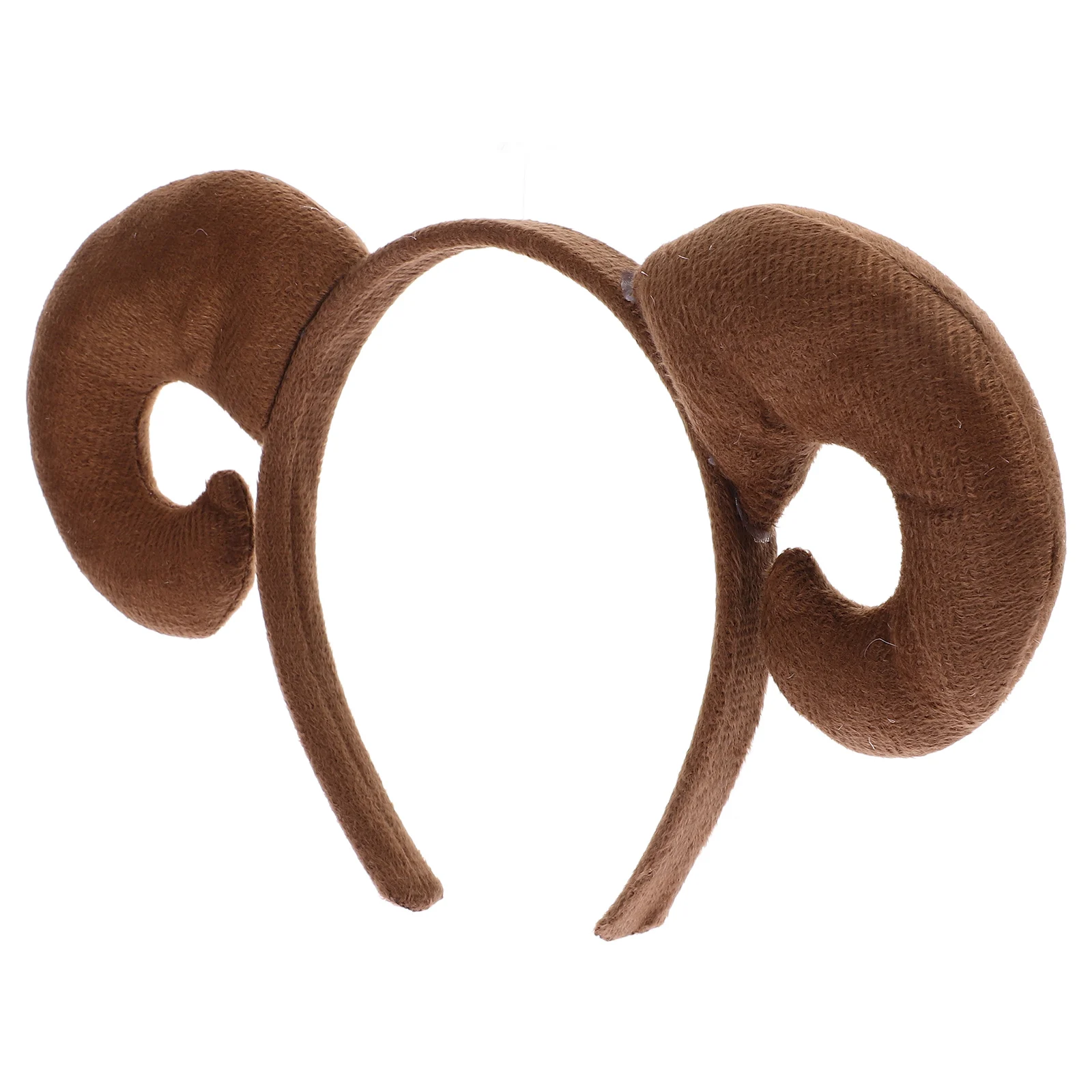 

Sheep Horn Headband Women Coffee Hair Accessories Girls Halloween Party Costume Cosplay Adult Festival Supplies