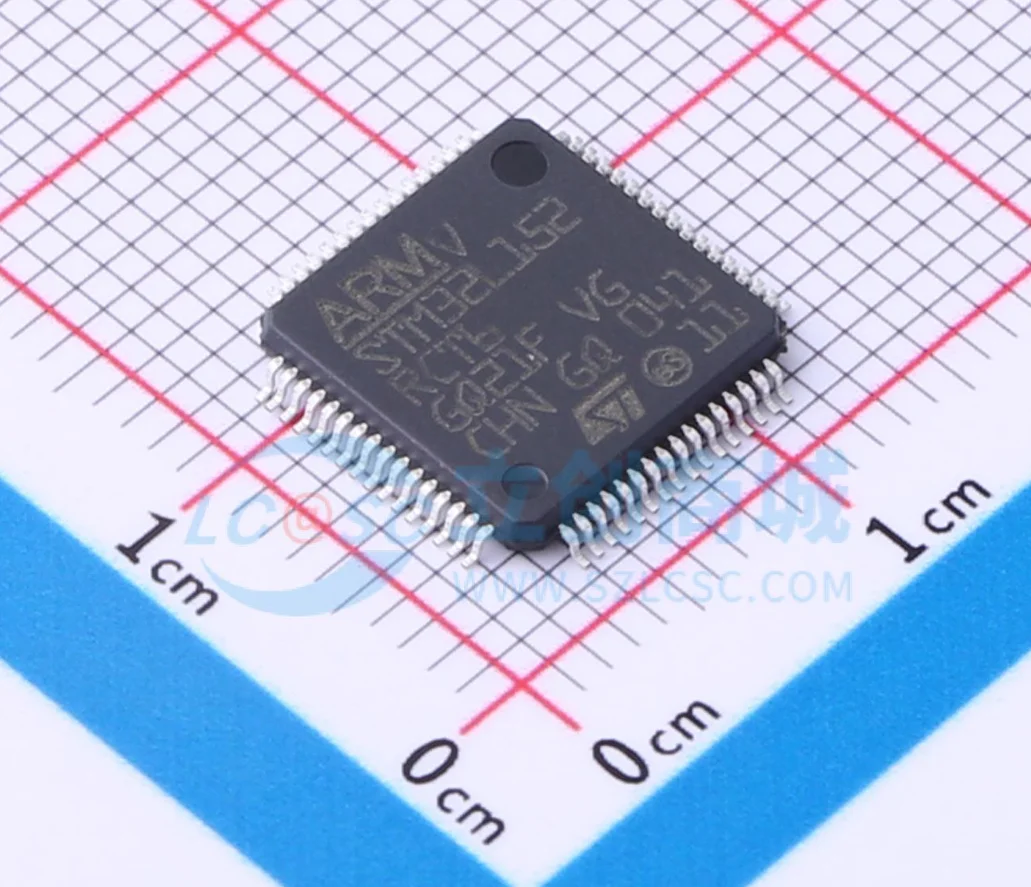 2PCS  STM32L152RCT6 Package: LQFP-64 (10x10) 100% original imported authentic products