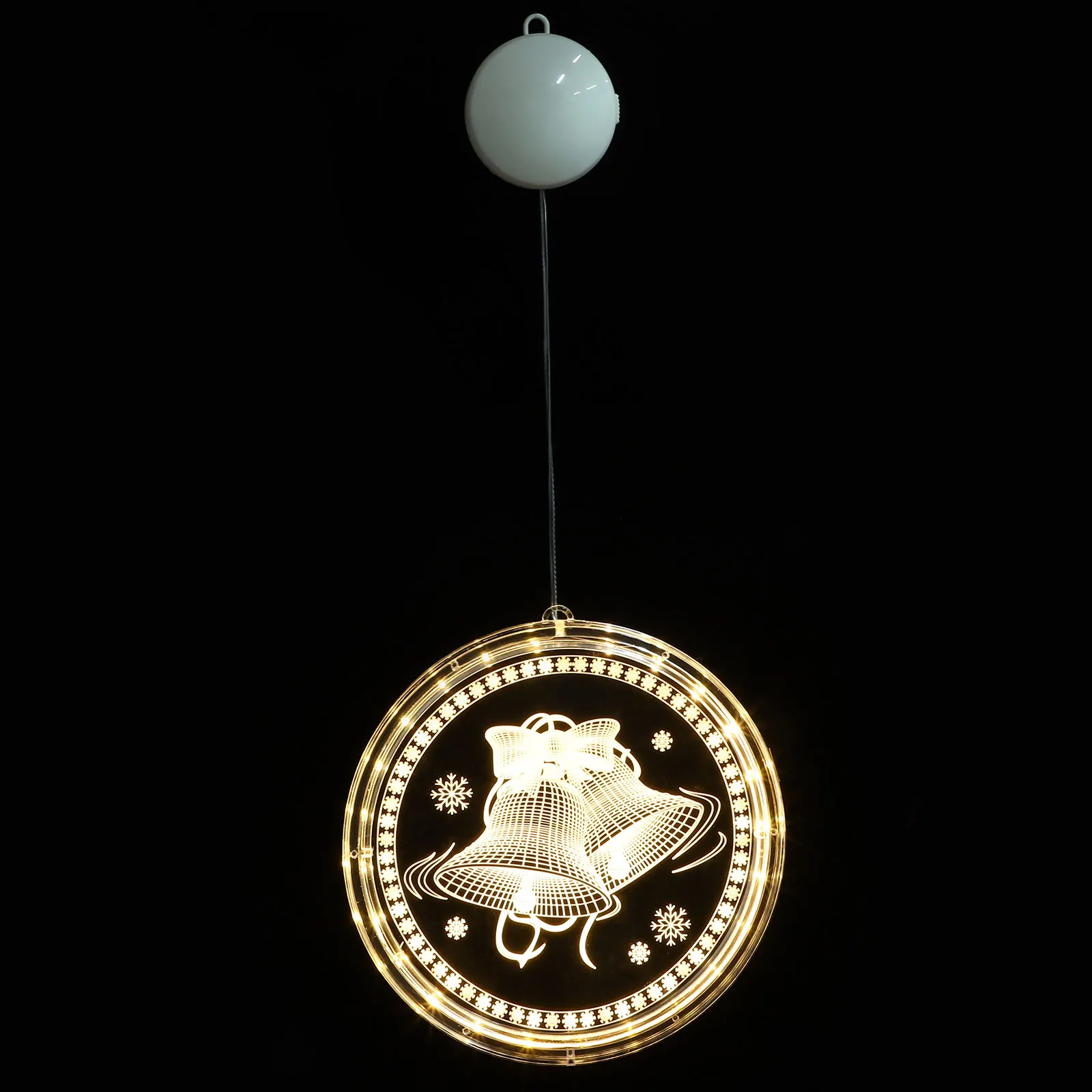 

3D Acrylic Christmas Led Lamp 220V Indoor Window Light For Holiday Party Decorations Night Light Durable Xmas Scene Decoration