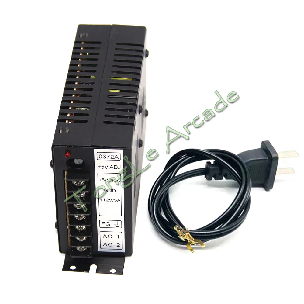 

5V 10A 12V 5A PowerBox, Arcade Game Machine Switching Power Supply for DIY Arcade Game Board Jamma Cabinet