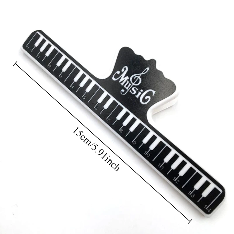 1PC Piano Guitar Score Clip Multi functional clip Cartoon Thick Score Clip Musical Instrument Accessories
