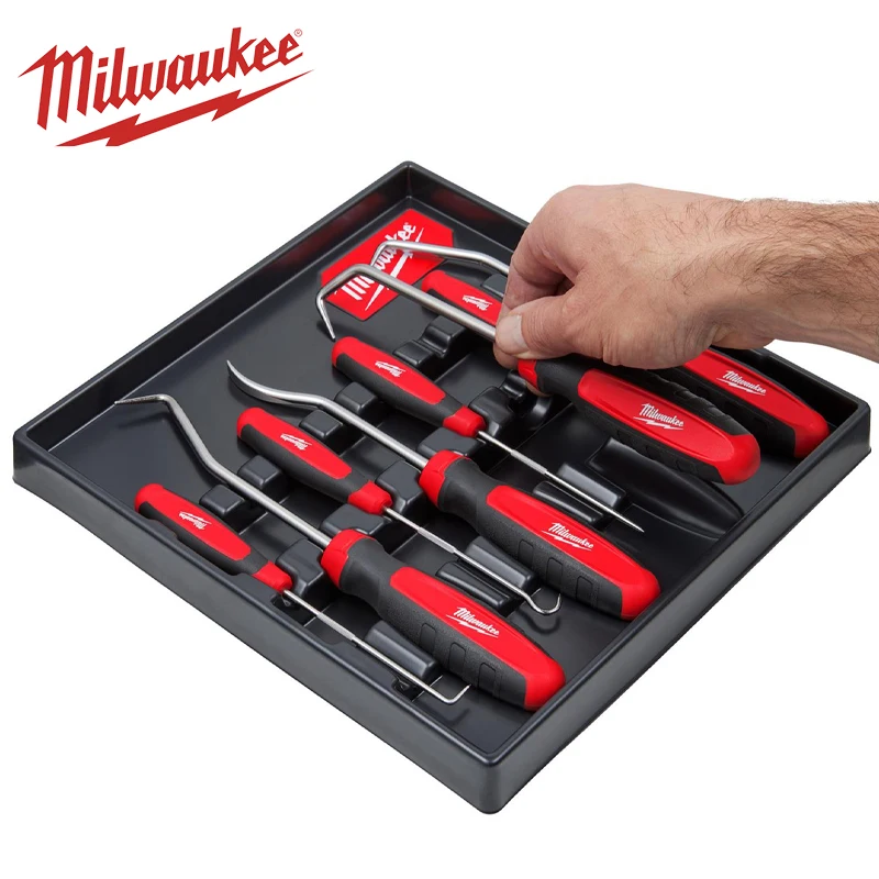 Milwaukee 8-Piece Hook Picking Set, Different Angle Hook Picking and Pulling, Professional Manual Tool 4932480569/48-22-9218