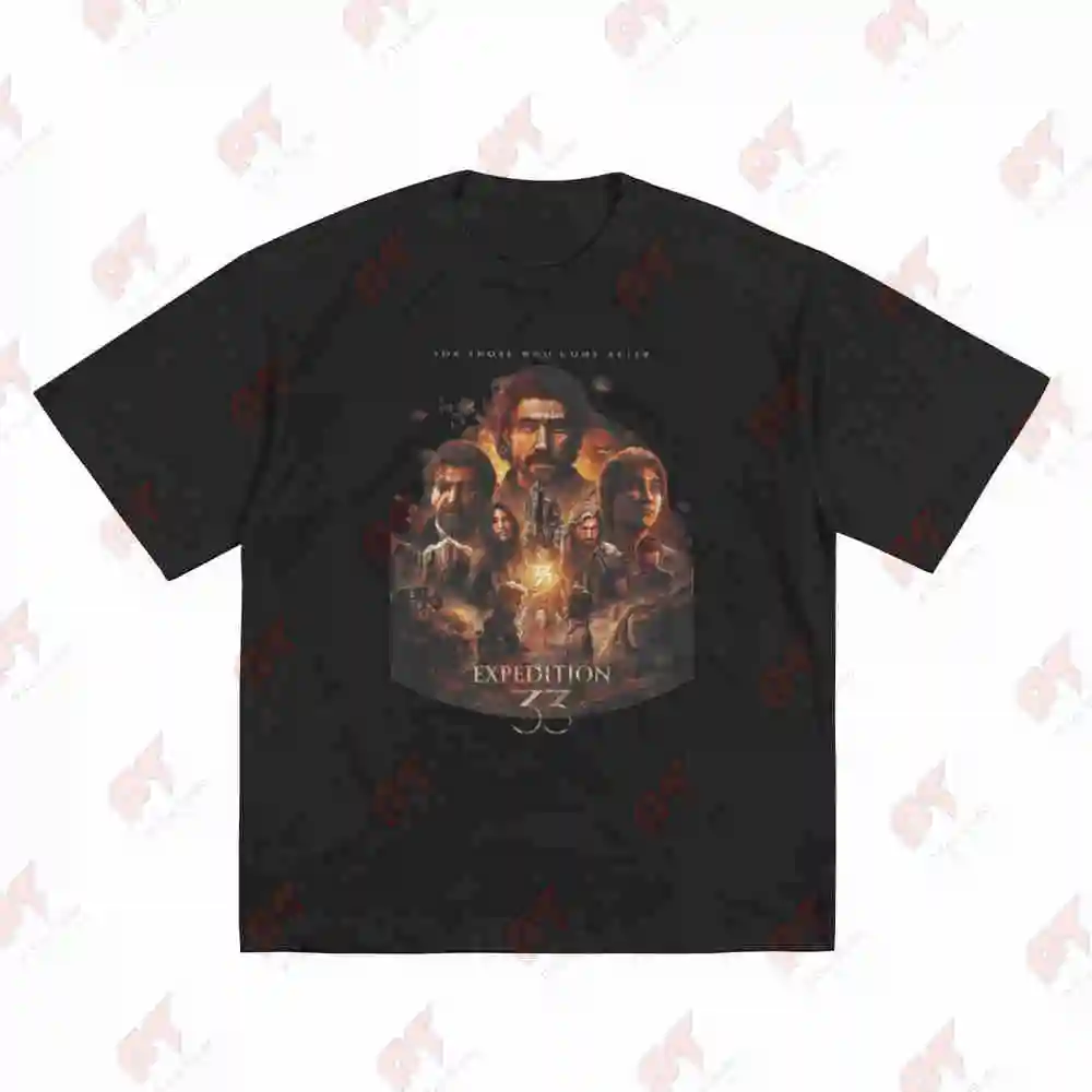Clair Obscur Expedition 33 Gamer XPD 2360 Numbered Short Sleeve Tee 100% Cotton T-Shirt