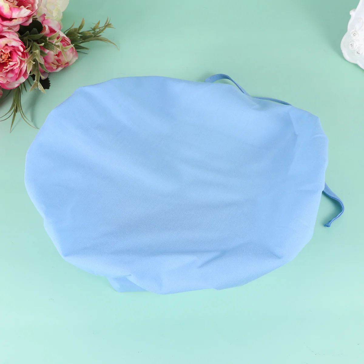 

1Pcs Dustproof Chef Hat Pure Color Lightweight Working Cap for Kitchen Catering Staff Breathable Cotton Food Baking Hat