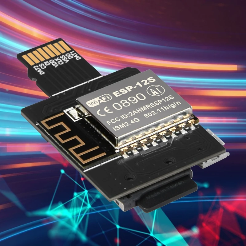 SD/TF Cloud V1.0 Wireless Transmission Module Adopts ESP-12S Based on ESP8266 Low-Power UART-WIFI Chip for SPI SD Card