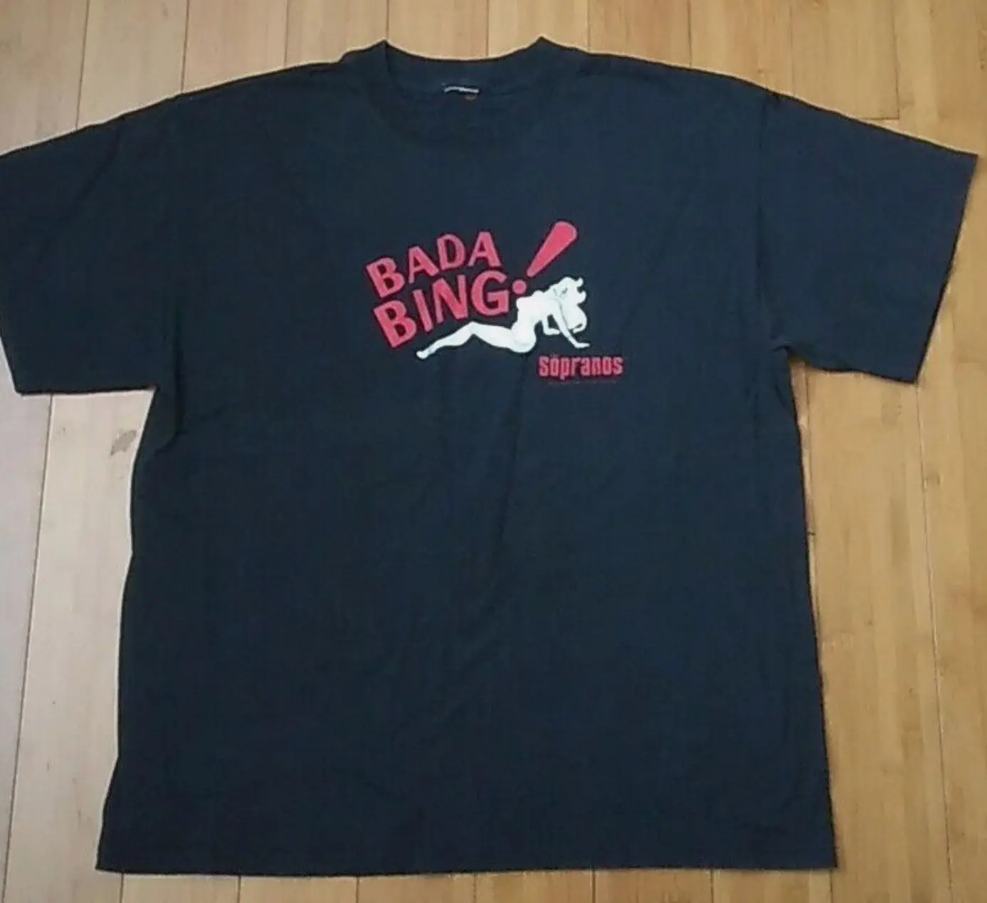 Vintage 2000 The Sopranos ÄúBada Bing Äù Promo T Shirt Men's