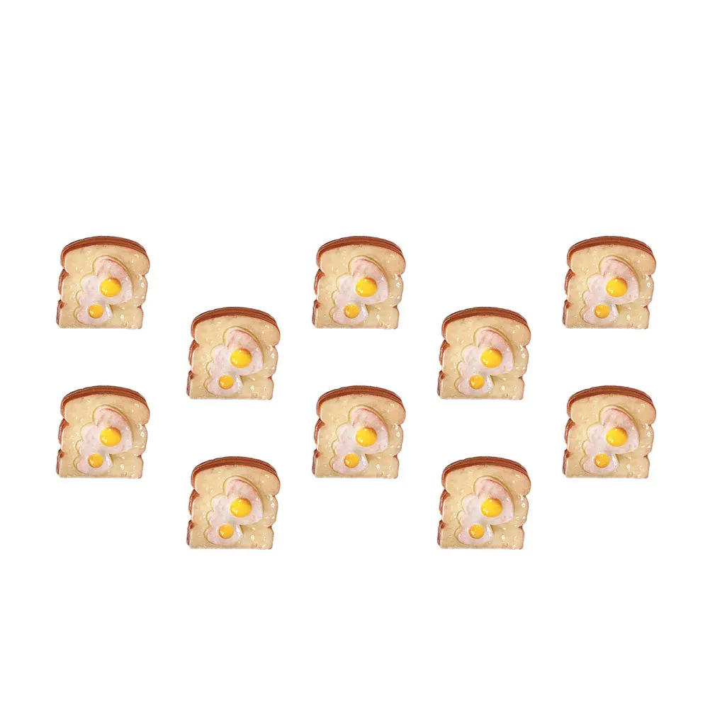 

10Pcs Creative Food Brooch Elegant Decorative Pin for Clothes Bags Hats Dresses Chic Gift Accessory Clothes Breastpin