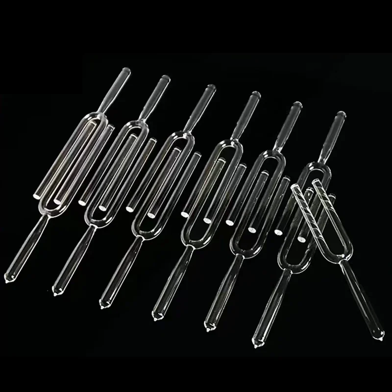 

For Crystal Transparent Tuning Fork Handmade Tuning Forks Yoga Sound Healing Therapy Meditation Professional Percussion Instrume