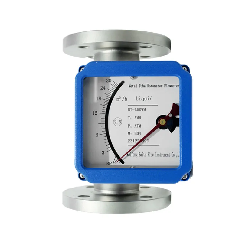 High Quality Pointer Display Rotameter Variable Area Flow Meter Liquid Gas Metal Tube  Flowmeter