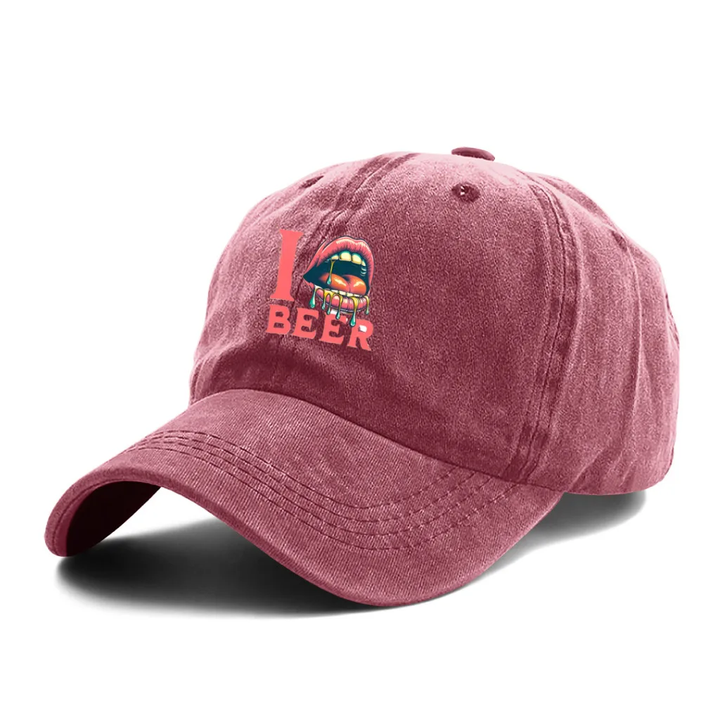 

I LOVE BEER Fashion Baseball Cap Outdoor Caps Sunscreen Hat Hip Hop Tide Snapback Hats Adjustable Cowboy