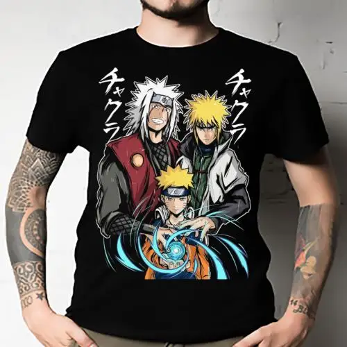 

Футболка rasмама, Minato Namikaze Jiraiya, Аниме Манга, унисекс, все размеры