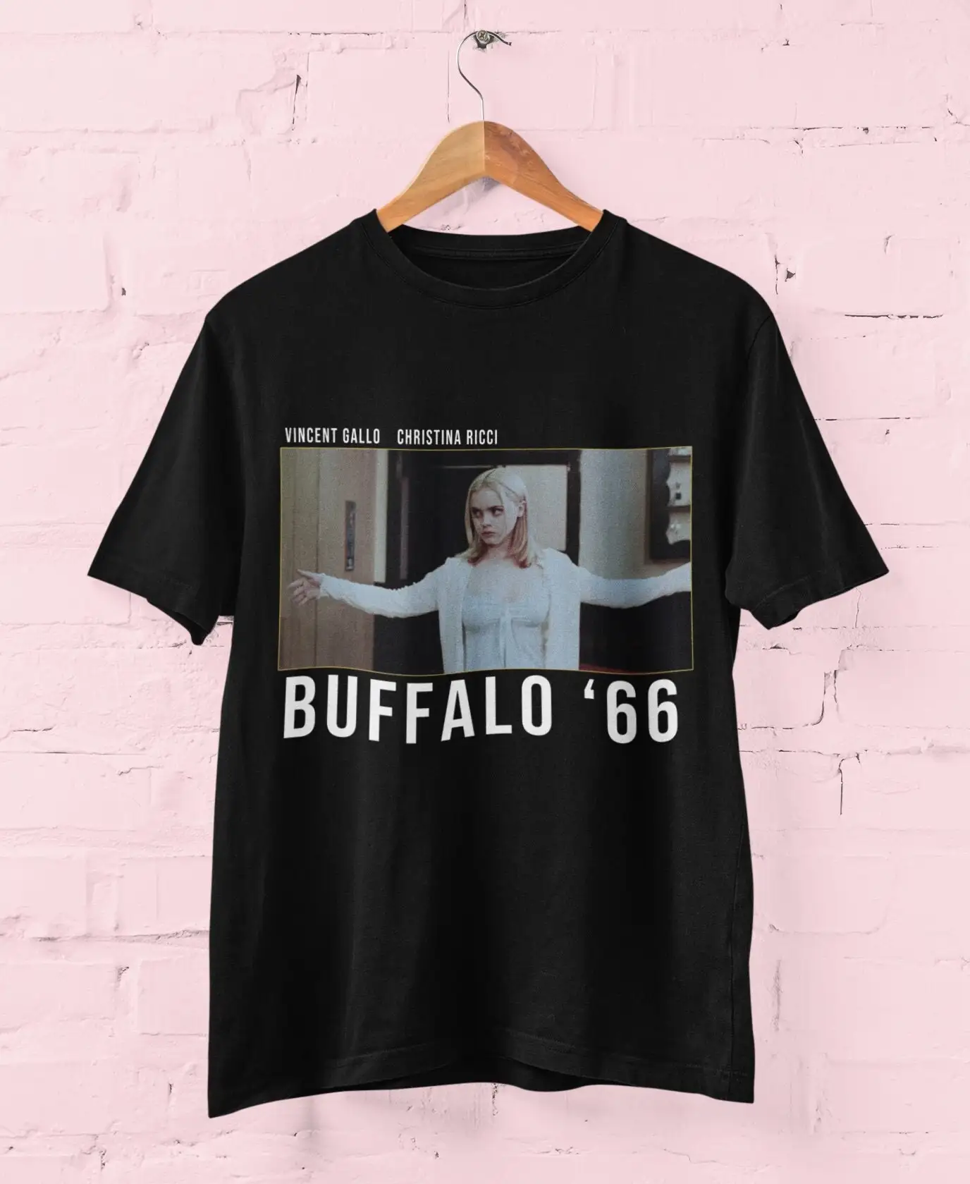 Vintage Retro Movie T Shirt for Buffalo '66 fans Christina Ricci Cult Classic Film Vincent Gallo