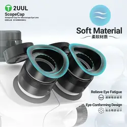 2UUL ScopeCap Dustproof Cap For Microscope Eye Lens/Microscope Eye Cover