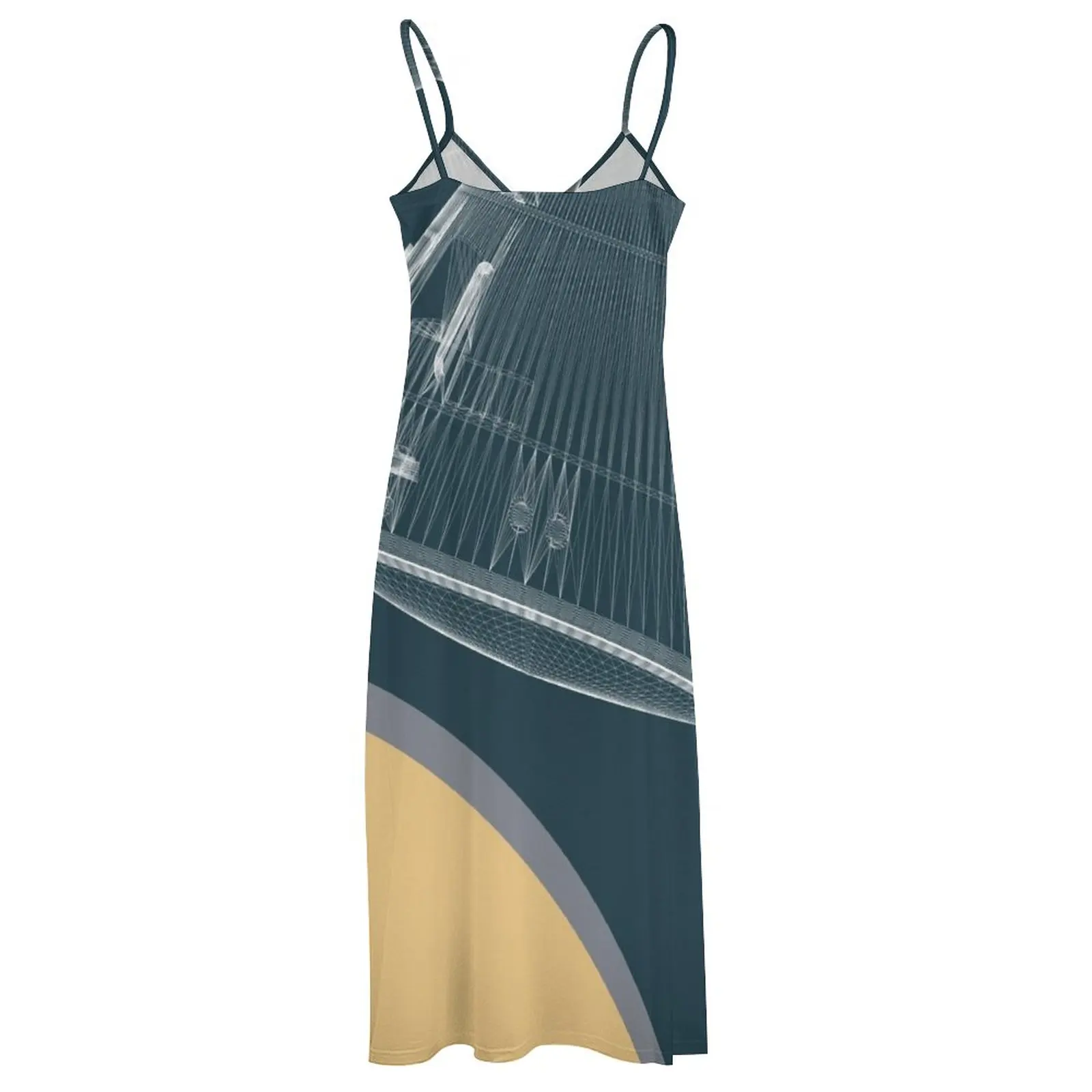 Apollo 11-Robe de Bal en Fibre, Vêtements d'Été