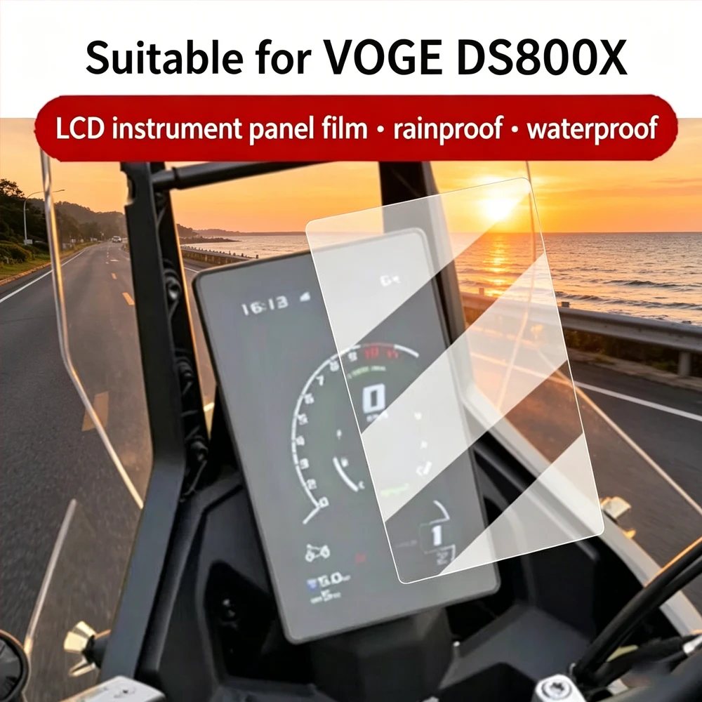 For Voge DSX800 Rally ds800x 2025-2026 Motorcycle Ultra-clear Scratch Cluster Screen Dashboard Protection Instrument Film TFT